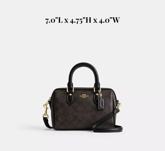 Signature Canvas Mini Satchel Bag™